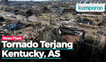 Sebanyak 70 Orang di Kentucky, AS Tewas usai Diterjang Tornado Dahsyat